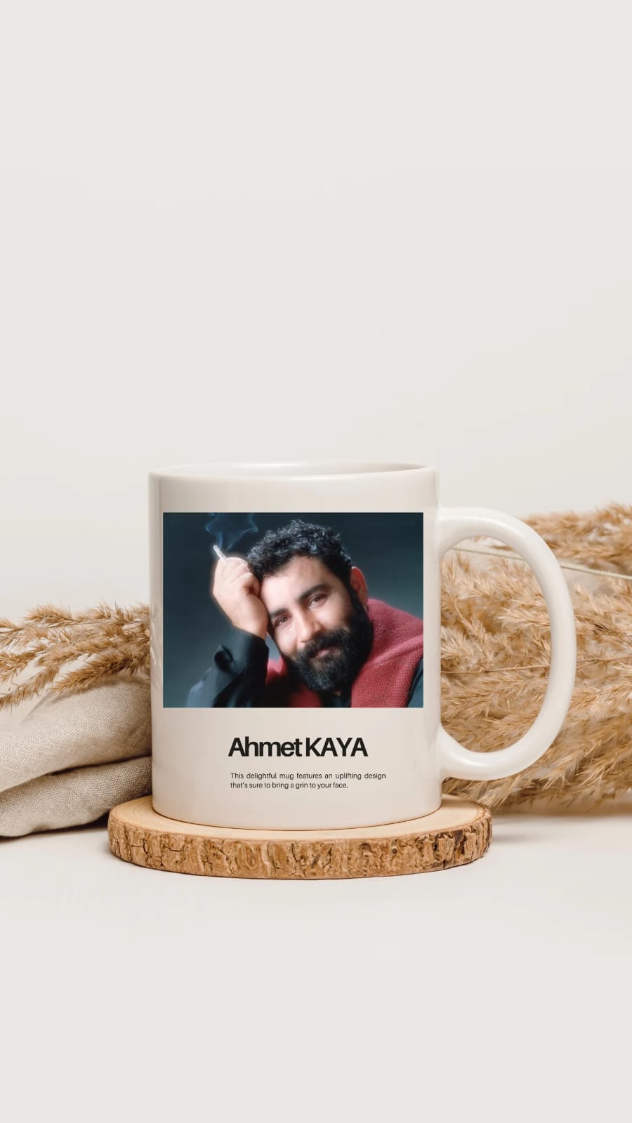Özel Baskılı Ahmet Kaya Kupası 